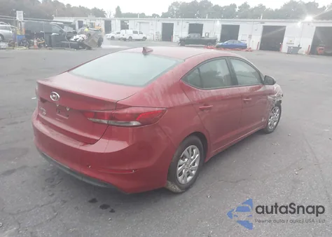 2017 Hyundai Elantra Se z USA, uszkodzony, nr VIN KMHD74LF1HU190718
